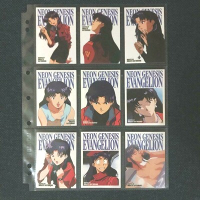161類 エヴァンゲリオン カードダス Evangelion Cardass Evangelion Carddass Masters 9 Cards Set Japanese Japan Card
