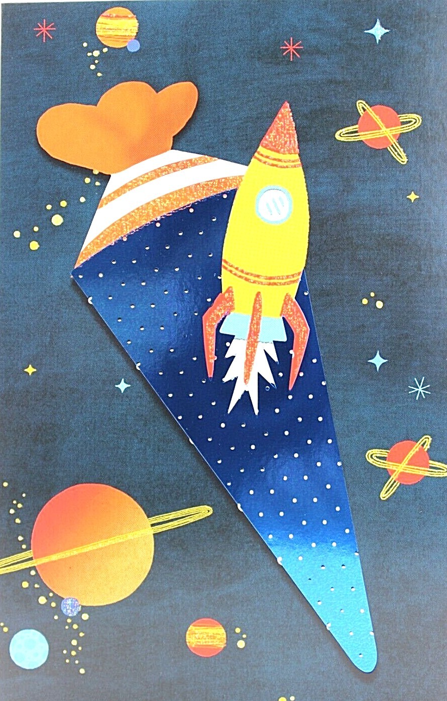 Einschulung Karte Schulanfang Einschulungskarte mit Spruch Geschenk Schulstart