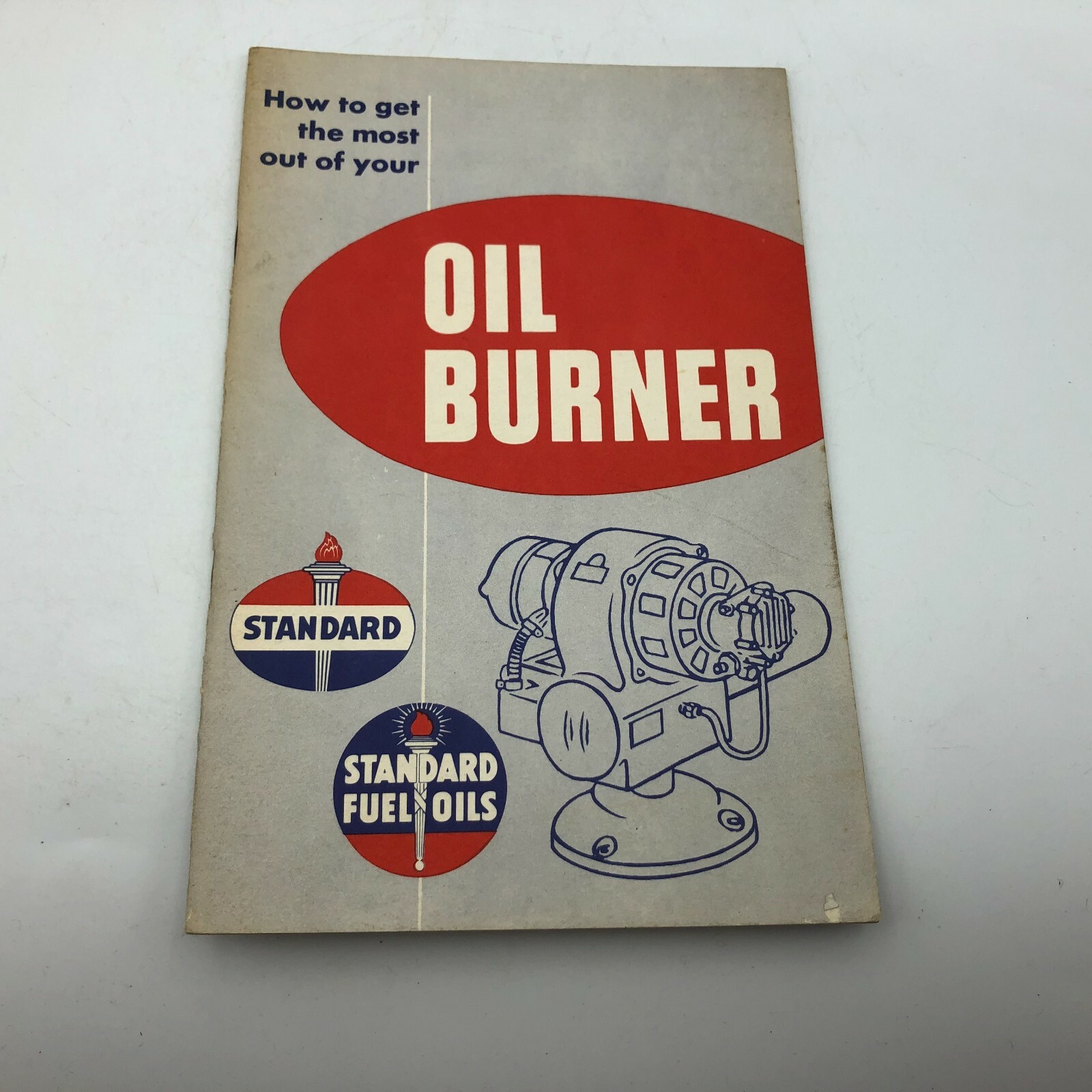Vtg Standard Oil Co. How To Get The Most Out Of Your Oil Burner Booklet Ad V8-image