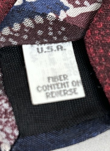 Oscar de la Renta Studio Blumen Krawatte Made in USA Polyester Seide Vintage Posten 2 - Bild 5 von 13