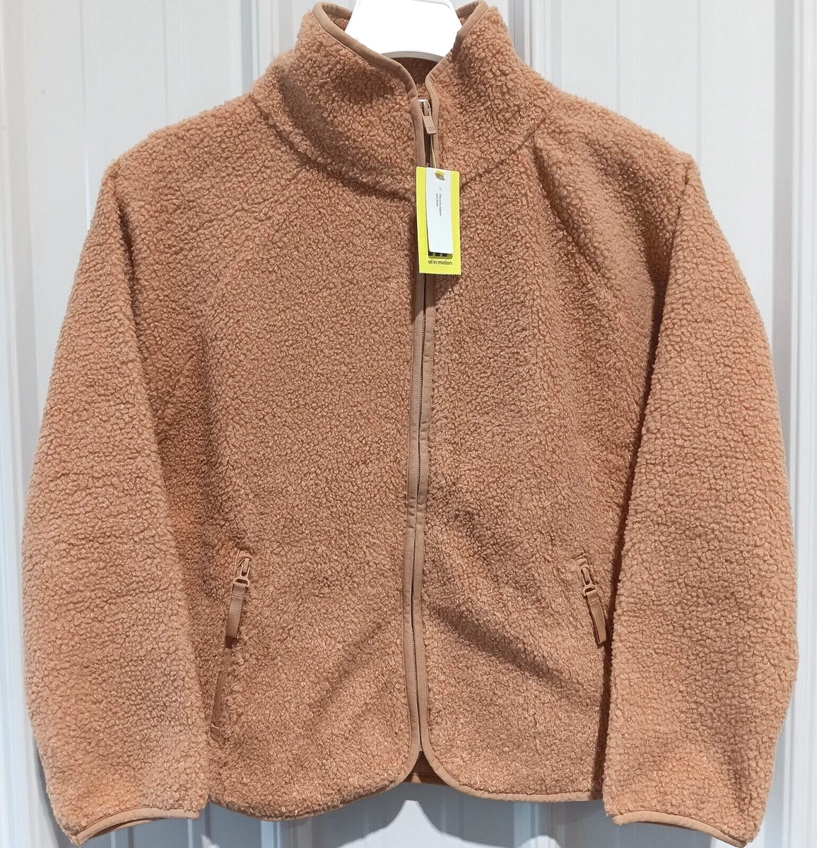 Camel color outlet sherpa jacket