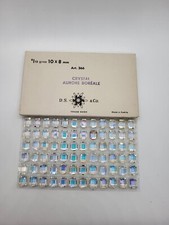 Factory Pack Swarovski Crystal Clear AB 10mm Faceted Rectangle 5105 Bead; 72pc