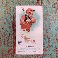 TJ Friedl 2022 Topps Allen & Ginter Rookie Design Variations Mini RDV-8