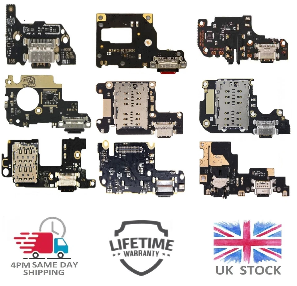 For Xiaomi Mi 9 9T 10 10T 11 Pro Lite Ultra Charging Port Replacement Mic Jack