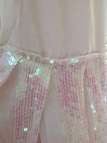 Free People Special Edition Sequin Pleat Apron Dress Maxi Gown Pink Size M $350 - Picture 12 of 12
