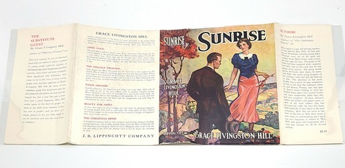 Sunrise GRACE LIVINGSTON HILL 1937 ~ Scarce Lippincott First Edition - Picture 7 of 7