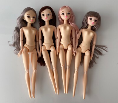 Doll with long hair moving parts ideal for art hairdressing projects  UK