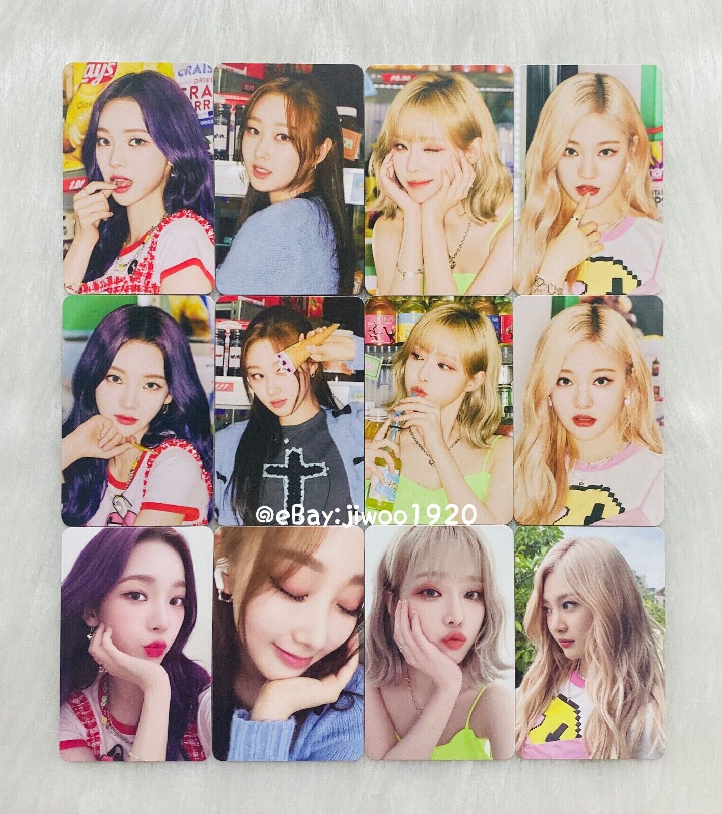 aespa - 2022 FAN MEETING MY SYNK. OFFICIAL MD FORTUNE SCRATCH PHOTOCARD  SMTOWN