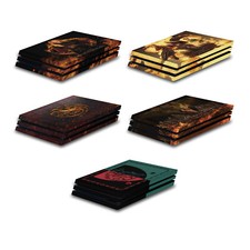 HOUSE OF THE DRAGON SIGILS AND CHARACTERS VINYL SKIN FOR SONY PS4 PRO CONSOLE