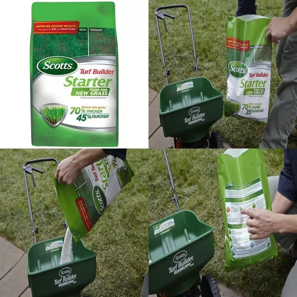 Scotts Turf Builder Starter Food for New Grass 3 lb. Lawn