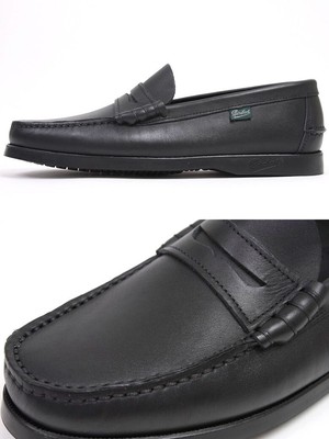 Paraboot Loafers CORAUX NOIRE-LIS NOIR UK5 23.5cm or UK6 24.5cm | eBay
