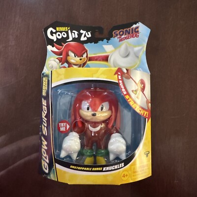 Heroes of Goo Jit Zu Sonic the Hedgehog Glow Surge Unstoppable Surge Knuckles 