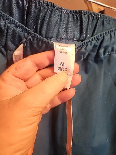 WONDERWINK GREY MEDIUM SCRUB PANTS! EUC! MEDICAL DENTAL VET TECH 😷👌!! - 第 4/4 張圖片