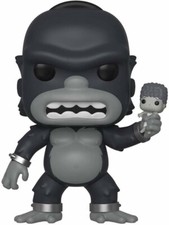 Los Simpson Treehouse of Horror Pop! Televisión Funko King Kong Homer N°822