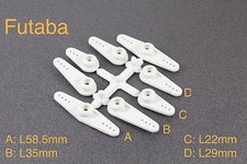 Super Strength Heavy Duty Plastic 25T Servo Arms Horn for Futaba/Savox US SHIP 