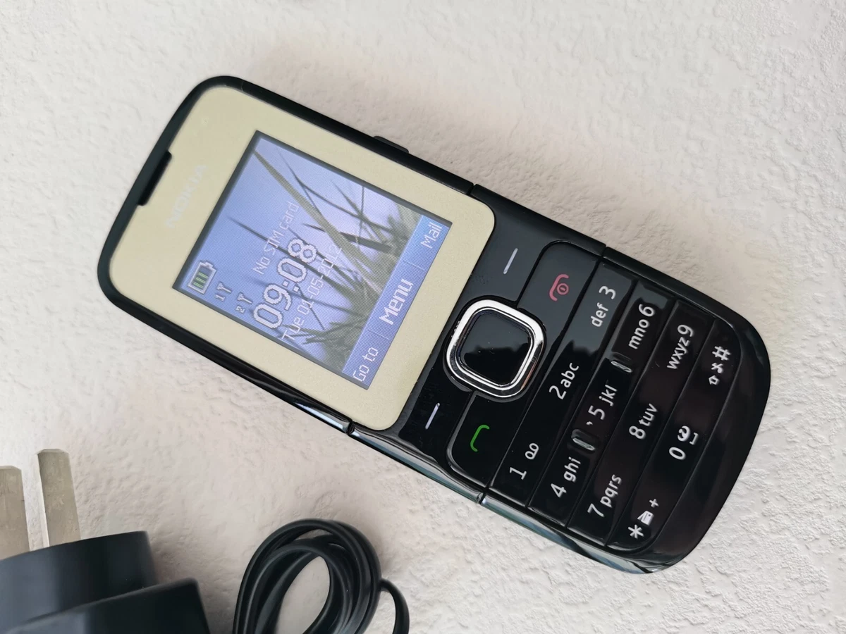 Unlocked NOKIA C2 00 Mobile Phone Dual Sim FM Bluetooth GSM MP3