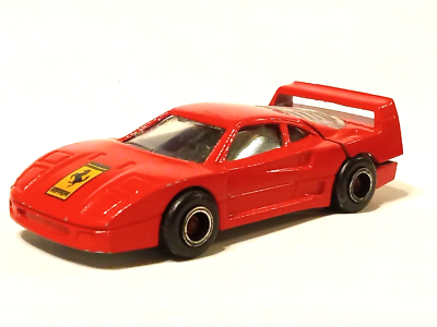 🔥Majorette Ferrari F40 No. 280 w Opening Engine Hood Red Made in