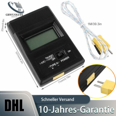 Digital Thermometer Temperatur Fühler Messgerät für Küche Automotive TM-902C