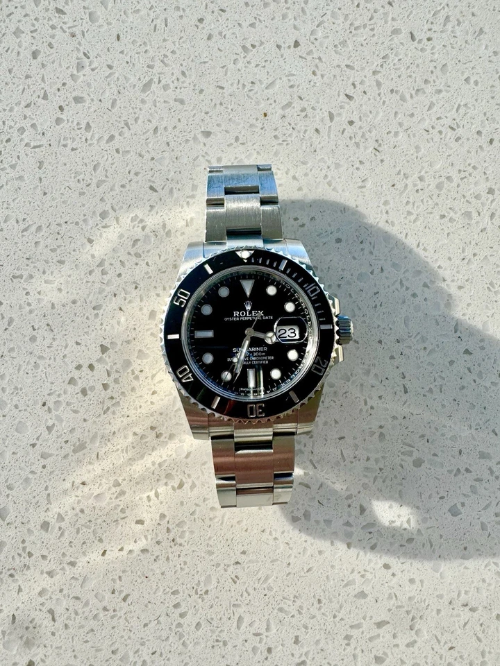Rolex Submariner Date 40 mm 116610LN bisel de cerámica negro - acero inoxidable - caja papeles Foto 2 de 4