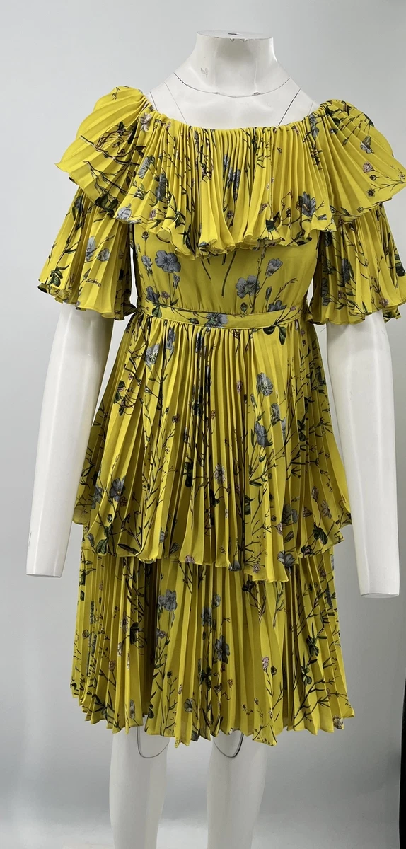 Self portrait yellow floral dress 2025