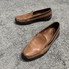 Allen Edmonds Boulder Loafers Brown Leather Driving Shoes 71804 Men Size 12M