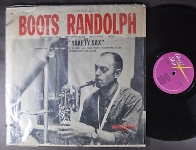 BOOTS RANDOLPH Guest Star Records Presents JAZZ LP Shrink GUEST STAR