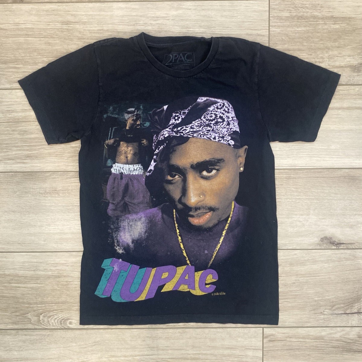 Hip Hop Baby Tupac Shirt One Messy Bun 90s Hip Hop (Kids)