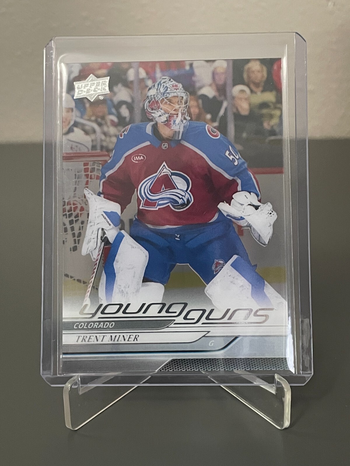 2024-25 Upper Deck Extended Series Trent Miner Young Guns Clear Cut #709