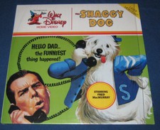 The Shaggy Dog laserdisc Fred MacMurray Tommy Kirk Annette Funicello Disney