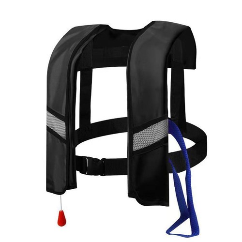 Automatic Inflatable Life Jack-et Reflective Stripe Emergency Outdoor Wate H7N1 - Picture 20 of 21