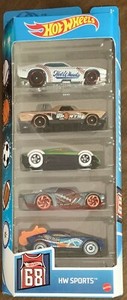 hot wheels sports 5 pack