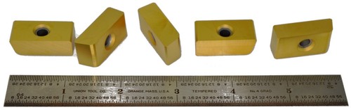 CCC10580-010 067517 ~ Titanium Nitrite Coated Insert Carbide Industries ~ 5 each