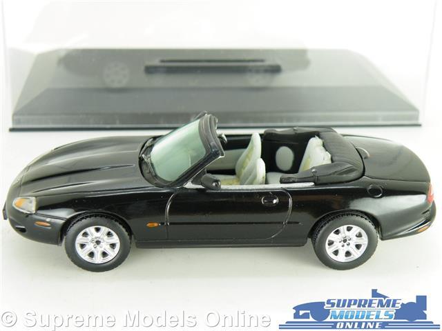 JAGUAR XK8 CABRIOLET MODEL CAR ANTHRACITE GREY (BLACK) 1:43 SCALE