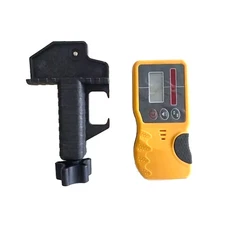 360° Universal Red Beam Rotary Laser Receiver Dual Display Detector