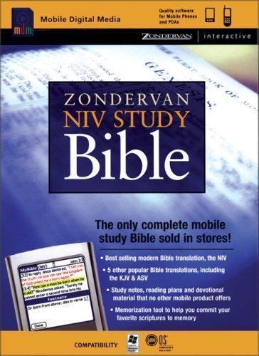 NIV Study Bible Suite by Zondervan Staff (2004, Compact Disc ...
