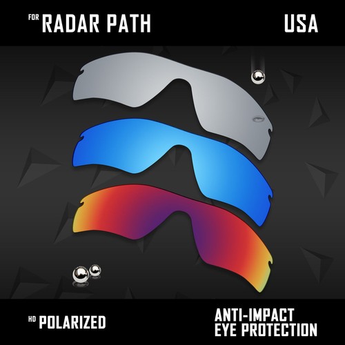 Anti Scratch Polarized Replacement Lenses for-Oakley Radar Path Options - Picture 33 of 42