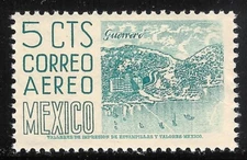 pa048 Mexico Arquite MNH paper 2 Sc#C218 Mc#1021C Et#aa048 plate 2 
