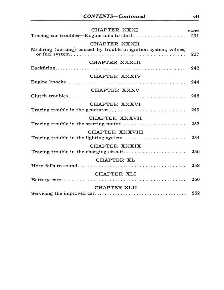 1909-1927 Ford Model T, TT Service Manual - Image 4 of 4