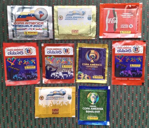 PANINI Packets America Cup 2007 - 2011 - 2015 - 2016 - 2019 - Photo 1 sur 10