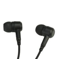 Covert Dual Bud Black Earpiece for Snaplock 1-Wire 2-Wire 3-Wire Connectors
