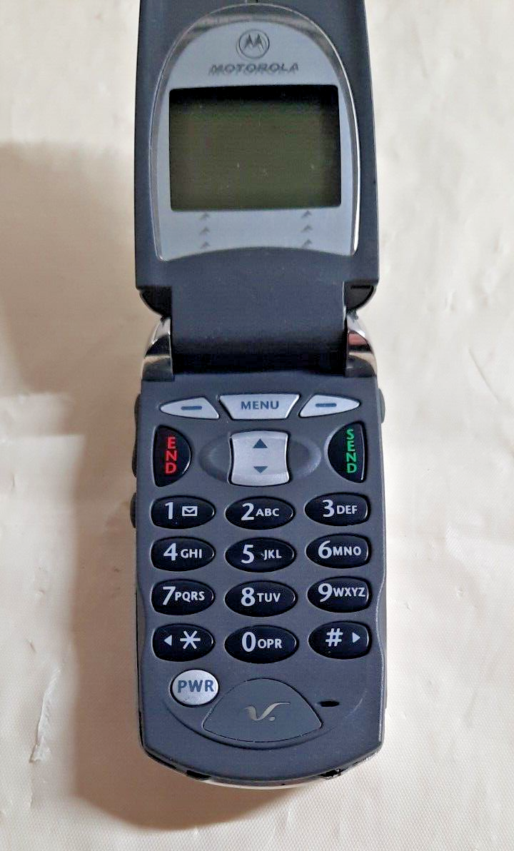 Motorola Titanium/Silver Flip Phone V60S Untested, No Charger | eBay