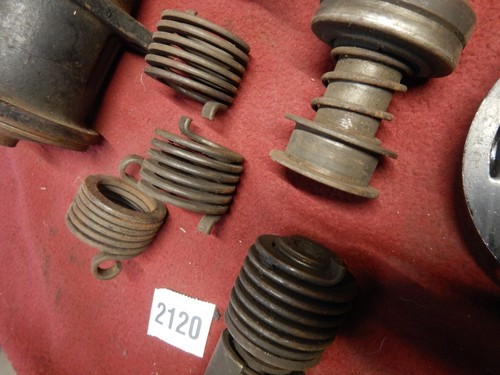 NOS STUDEBAKER STARTER MOTOR PARTS LOT DRIVE GEAR SPRING NOSE V8 BRUSH PLATE 56 - Picture 4 of 13