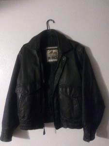 outback red leather jacket