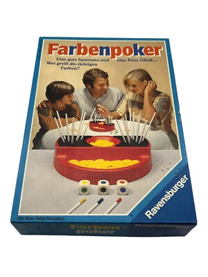 Spiel  Farbenpoker von RAVENBURGER Otto Maier Verlag Vintage vollständig