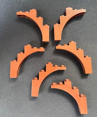 Lego Part 76768 Arch Irregular Bow Reinforced Underside Lot of