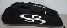 Boombah Rolling Spartan Bat Bag Black *no Top Flap*