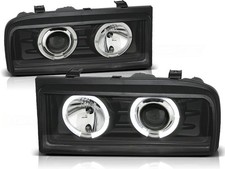 Angel Eyes Scheinwerfer Set für Volkswagen Corrado BJ 88-95 Schwarz