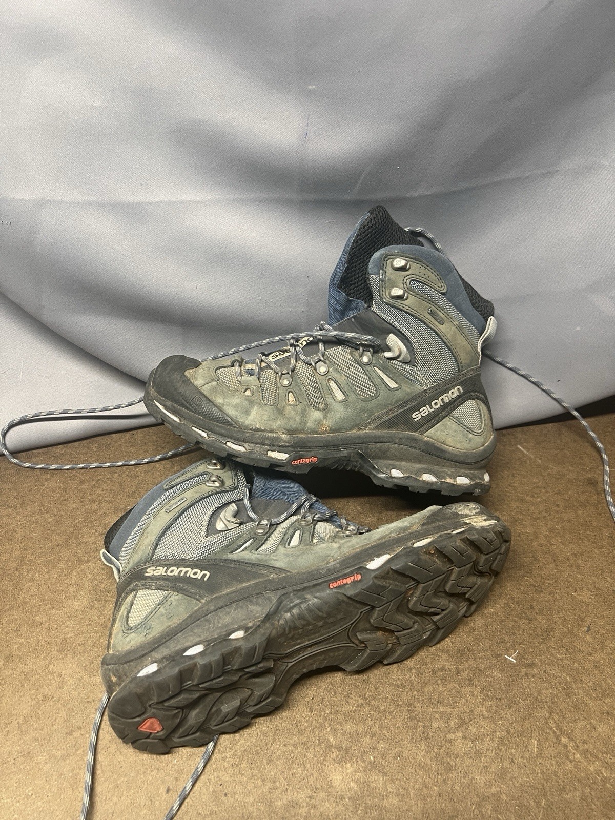 Stivali zaino Salomon Quest 4D GTX GORE TEX trail escursionismo donna US 9