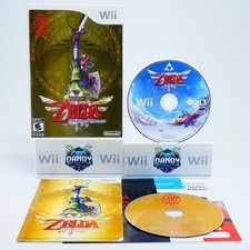 Zelda Skyward Sword Soundtrack Bundle CIB W/ Manual - Wii