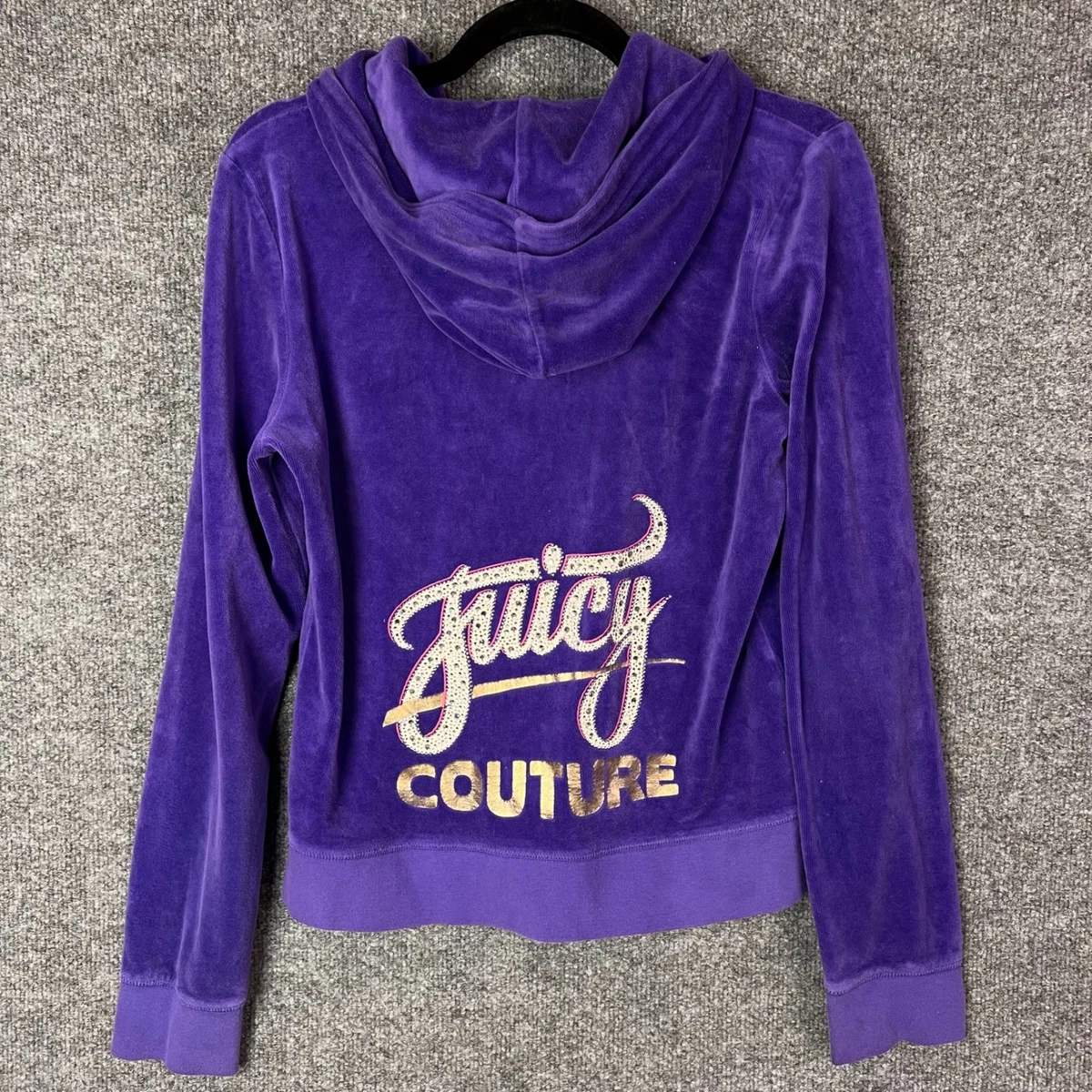 Juicy Couture Velour Purple Hoodies & Sweatshirts for Women for 